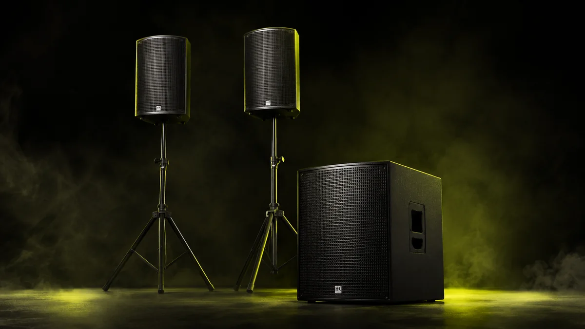 Pack M — 2 enceintes et subwoofer HK Audio Loca2M Dijon